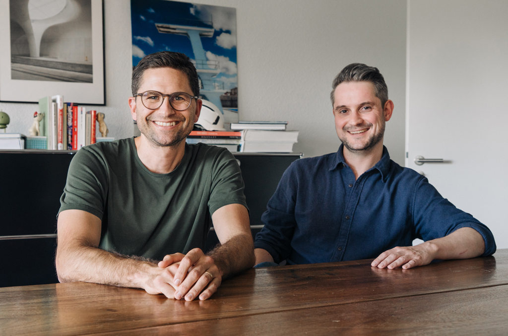 Das Trajan-Team Matthias und Mathias